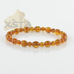 Cognac wholesale amber bracelet